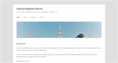 Desktop Screenshot of centralbaptistnh.org